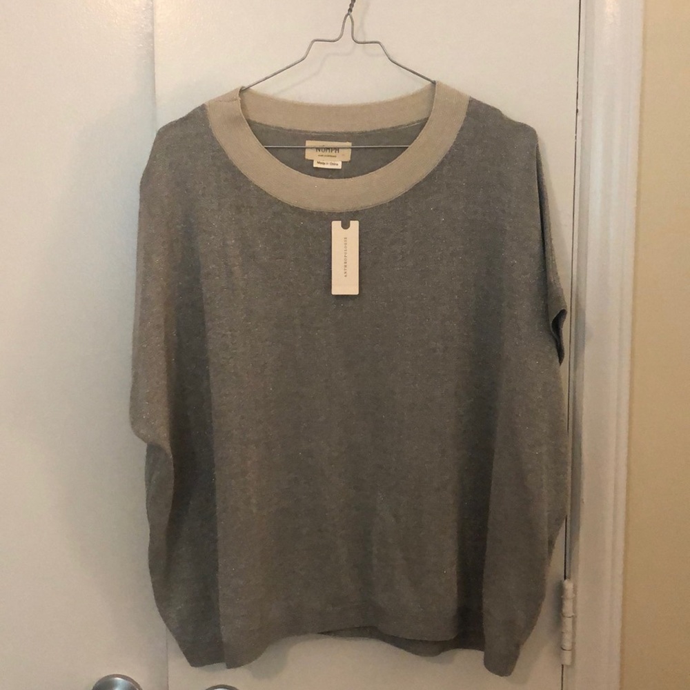 Anthropologie slightly sparkly top!